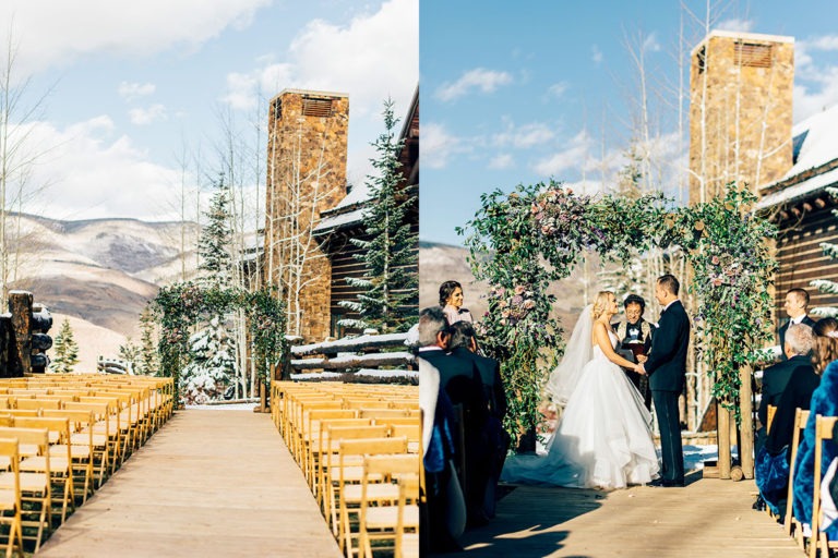 Winter Wonderland Wedding at the Ritz Carlton Bachelor Gulch