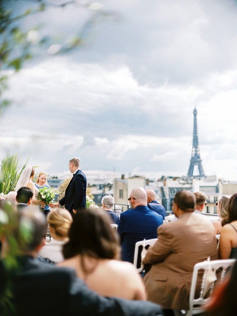 wedding at Hotel Marignan Champs Elysées