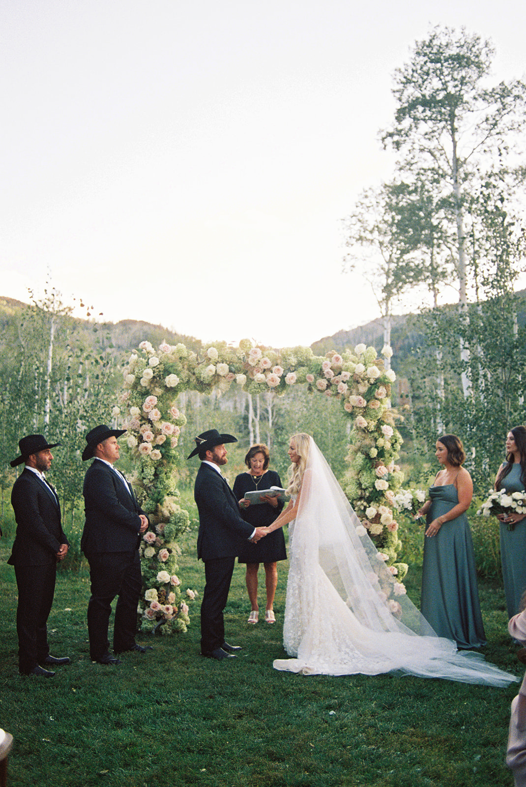 Flying Diamond Ranch Wedding with Keely Thorne Events | Colorado Film Wedding Photographer